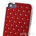 Luxe-Case Κόκκινη με Στρασάκια για iPhone4
