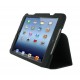 ΜΑΥΡΗ ΘΗΚΗ δερματίνη με STAND ΓΙΑ IPAD 1 / 2 / 3 / 4