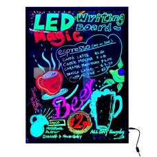 LED NEON Έγχρωμος Φωτιζόμενος Πίνακας - Γράψε / Σβήσε το Δικό σου Μήνυμα !!  