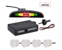 Σύστημα Παρκαρίσματος με Display LED και Σετ 4 Αισθητήρων Λευκό Χρώμα