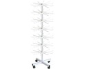 Σταντ Μεταλλικό Περιστρεφόμενο 7 επιπέδων με 70 γάντζους